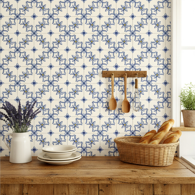 Peniche Glossy  Ceramic Tiles 6×6 (WLV20547)