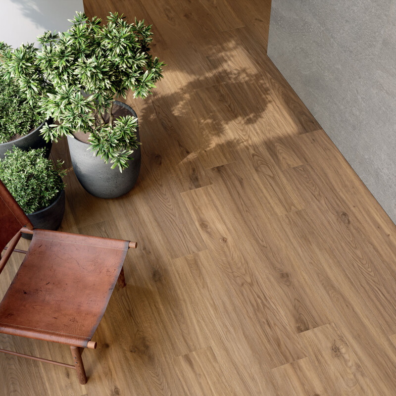 Elisir Royal Dorato Matte Wood Look Porcelain Tile 8×48 (WMN10034)