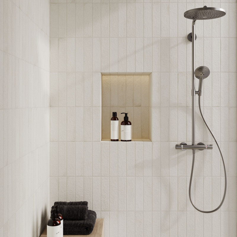 Fornace Bianco Matte Brick Glazed Porcelain Tile 2 1/2×9 1/2 (WMN10058)