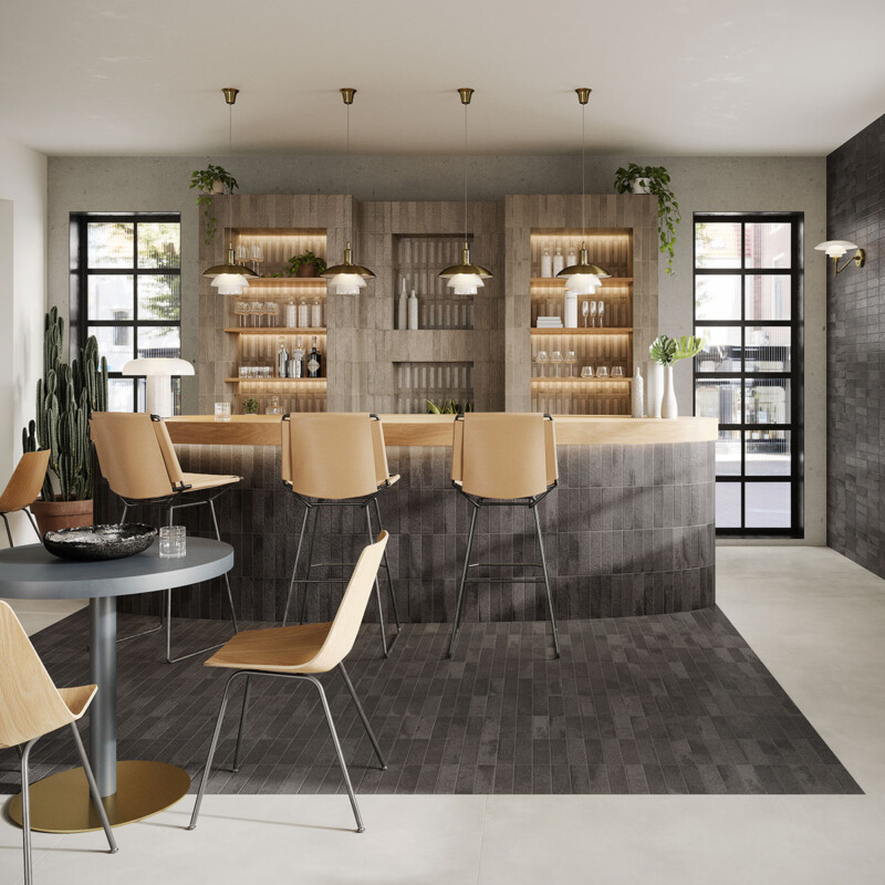 Fornace Bruno Bistro Matte Brick Glazed Porcelain Tile 2 1/2×9 1/2 (WMN10059)