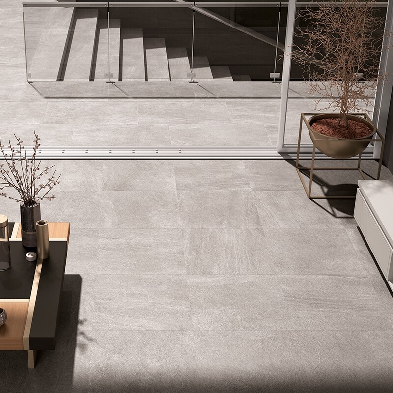 Rock Gray Matte Porcelain Tile 24×24 (WNB00493)