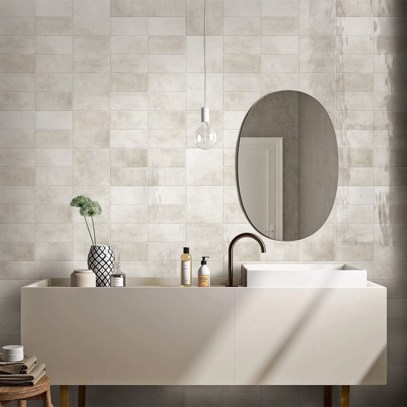 Patience Glossy Ceramic Tiles 2 1/2×5 (WSA10010), Patience Glossy Ceramic Tiles 5×5 (WSA10008)