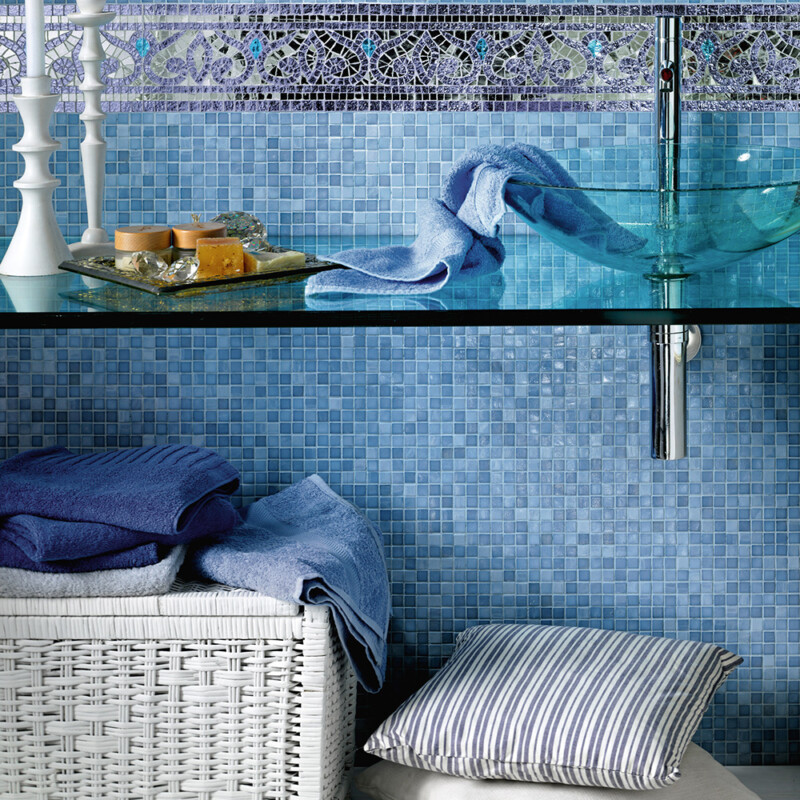 Nimbus 5/8×5/8 Glass Mosaic 11 5/8×11 5/8 (WSI11295)