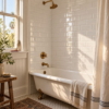 Tulum White Glossy Eren Ceramic Accent Tiles 3×6 (WST09202)