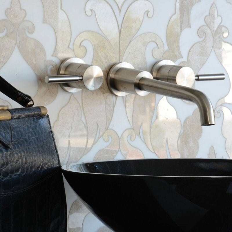 Diana Royal, Dolomite Multi Finish Rumi Marble Mosaic 13 9/16×18 (YNR10039)