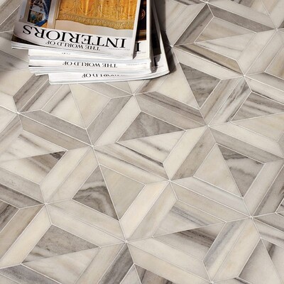 Horizon Honed Newman Marble Mosaic 11 3/4×11 3/4 (YNR90341)