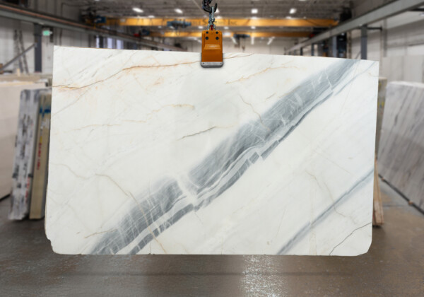 Fantasy White Polished Marble Slab 01002-1-11