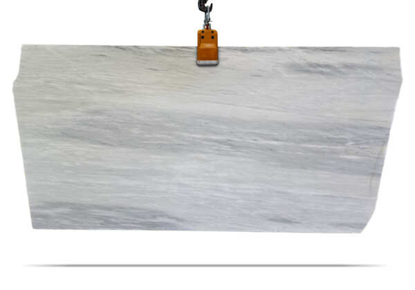 Neptune White Honed Marble Slab 20897-2-18