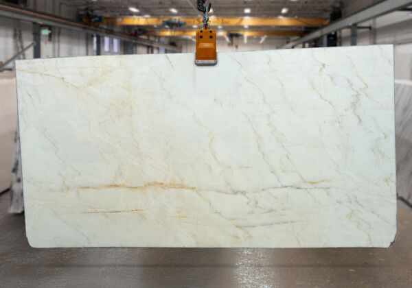 Calacatta Amber Honed Marble Slab 47022-2-24