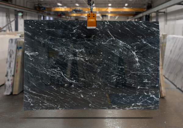 Black Ocean Polished Granite Slab 45654-1-10