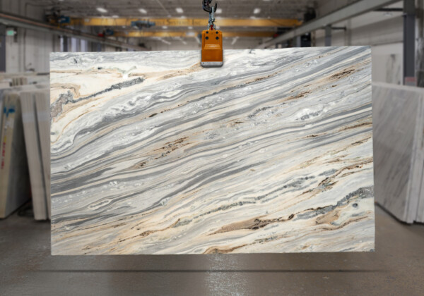 Gray Fantasy Polished Marble Slab 50210-1-12