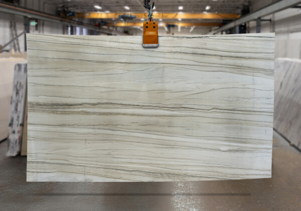 White Mustang Polished Quartzite Slab 45890-1-4