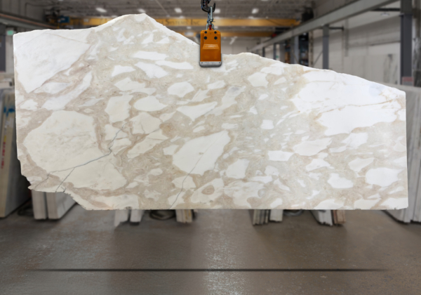 African Calacata Polished Marble Slab 79529-1-1B