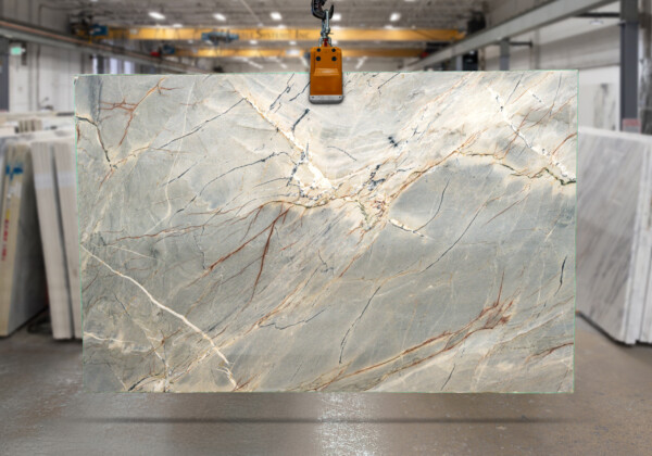 Ijen Blue Polished Quartzite Slab 48125-1-7