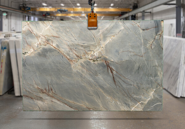 Ijen Blue Polished Quartzite Slab 48125-2-7
