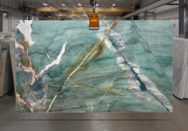 Arthur Blue Polished Quartzite Slab 48128-1-14
