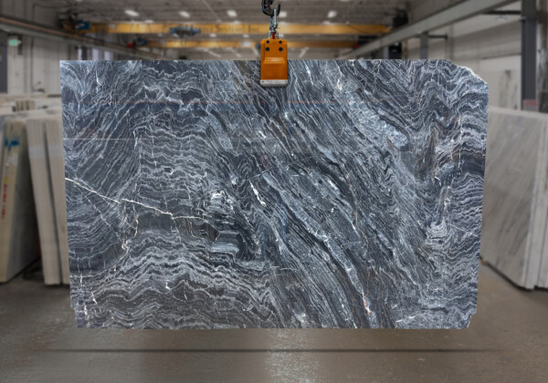 Fusion Black Polished Marble Slab 41224-1-11