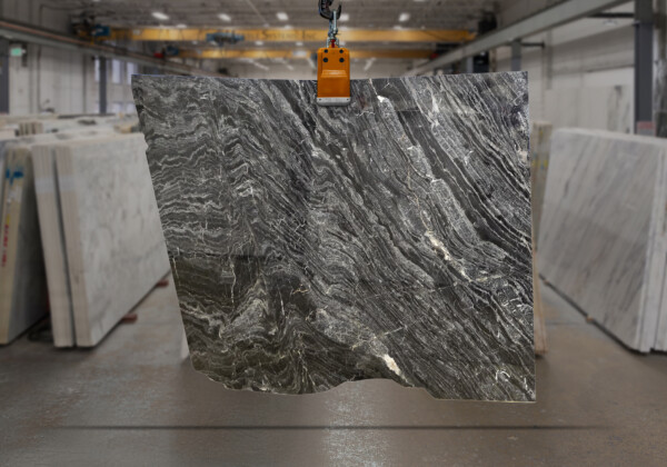 Fusion Black Polished Marble Slab 63X60