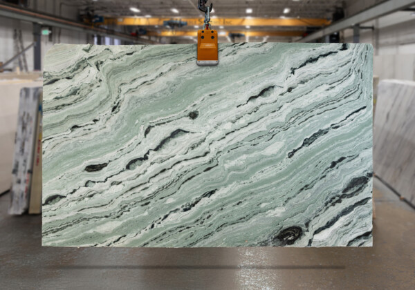 Matcha Green Polished Marble Slab 44214-1-12