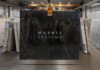 Black Polished Marble Slab Random Image
