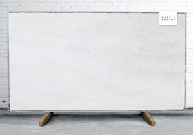 Fantasy White Polished Marble Slab Random