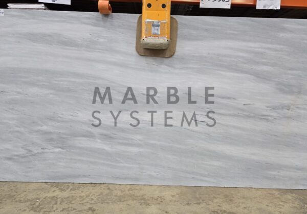 Neptune White Honed Marble Slab Random Image