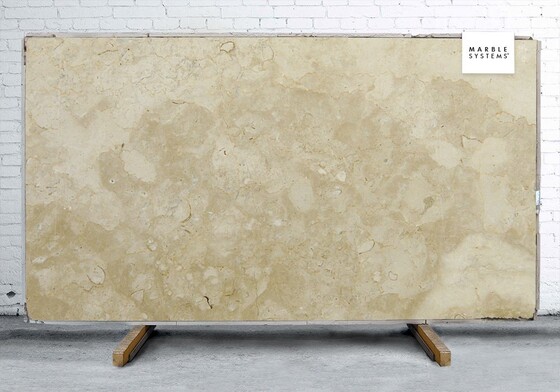 Riviera Beige Polished Marble Slab Random