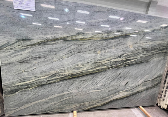 Wild West Green Polished Granite Slab Random