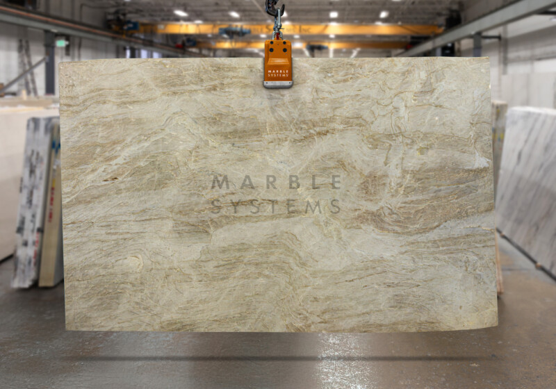 Perla Venato Polished Quartzite Slab Random