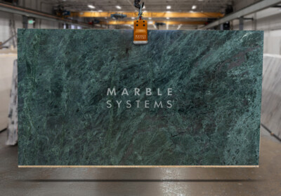 Verde Issore Polished Marble Slab Random