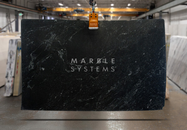 Mistic Black Brushed Granite Slab Random Image