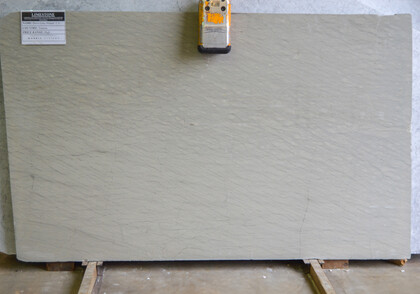 Dove Gray Honed Limestone Slab Random Image
