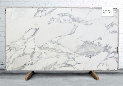 Calacatta Gold Extra Honed Marble Slab Random Image