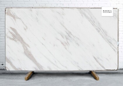 Volakas Polished Marble Slab Random Image