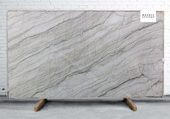 Steel Blue Polished Quartzite Slab Random