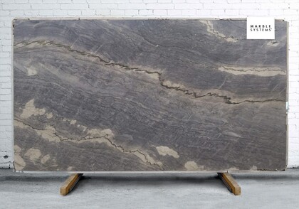 Nuvole Blue Polished Quartzite Slab Random Image