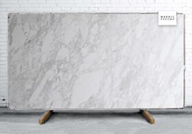 Elba Blue Honed Marble Slab Random