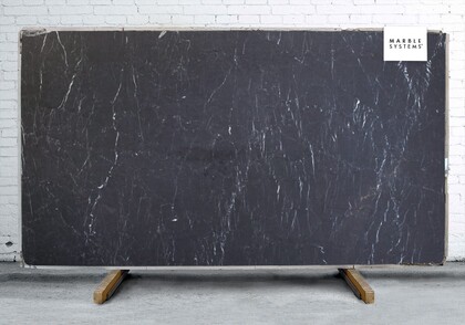 Pietra Black Honed Marble Slab Random Image