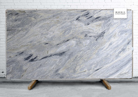 Calacatta Bluette Honed Marble Slab Random