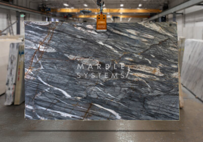 Blue Sea Polished Quartzite Slab Random
