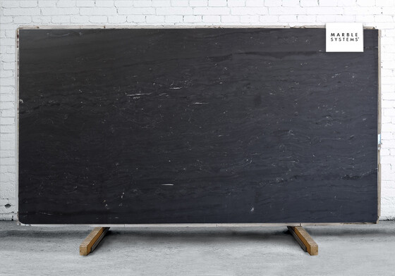 Vanta Black Textured Marble Slab Random Image