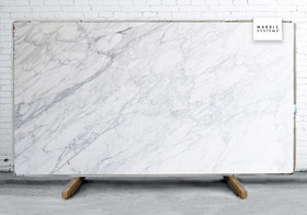 Calacatta Belgia Honed Marble Slab Random