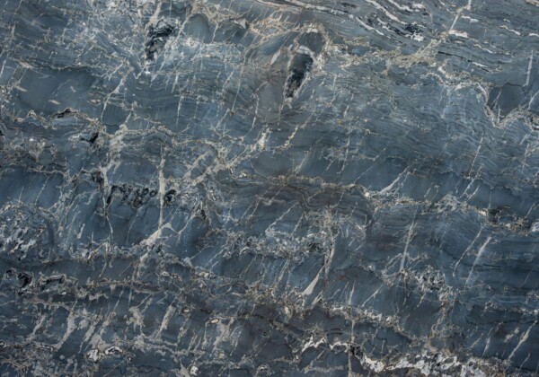 Leaden Sky Blue Polished Marble Slab Random