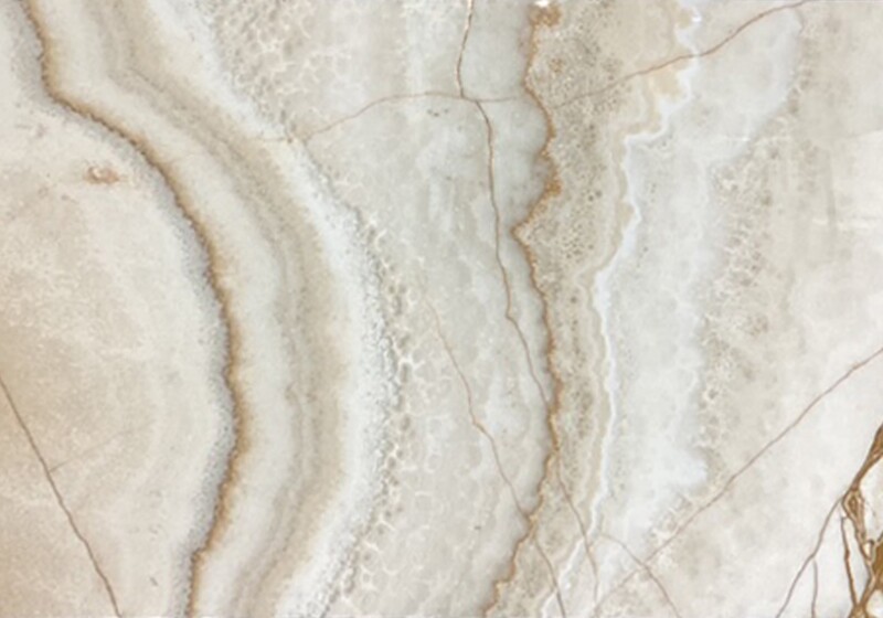 White Onyx Polished Onyx Slab Random