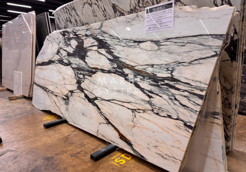 Poannazzo Classic Polished Marble Slab Random