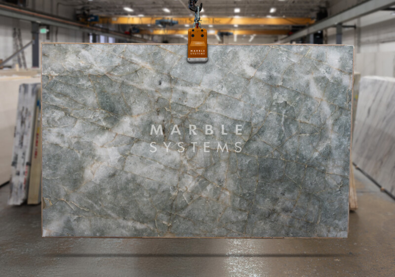 Aqua Classico Polished Quartzite Slab Random
