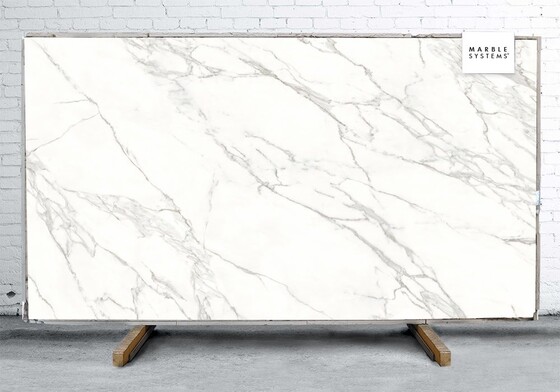 Calacatta C01 Honed Sintered Stone Slab 125x63