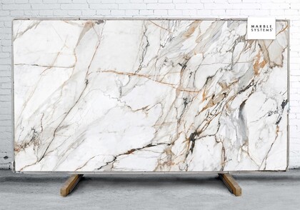 Calacatta Luxe Cl01r Polished  Sintered Stone Slab 125×63 Image