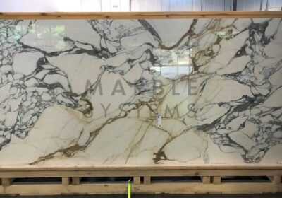 Calacatta Paonazzo A Lappato Lucido Porcelain Slab 64x128