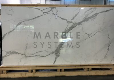 Statuario Extra A Lappato Lucido Porcelain Slab 64x128